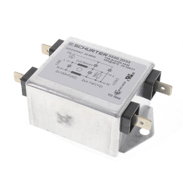 5500.2033 SCHURTER Inc.  Modules de filtrage de ligne électrique